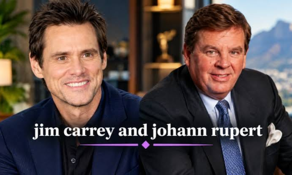 Jim Carrey and Johann Rupert: Net Worth, Achievements & the Story Behind Their Connection