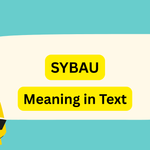 SYBAU Meaning in Text: Full 2026 Slang Guide, Examples & Uses